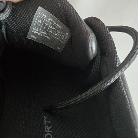 Rockport Men's Eureka Walking Shoe, Black, 6.5 - Picture 7 of 8